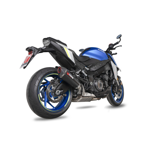 Scorpion Exhaust Suzuki GSX-S 1000 2021 - 2023 Serket Taper Slip-on Carbon Fibre Sleeve